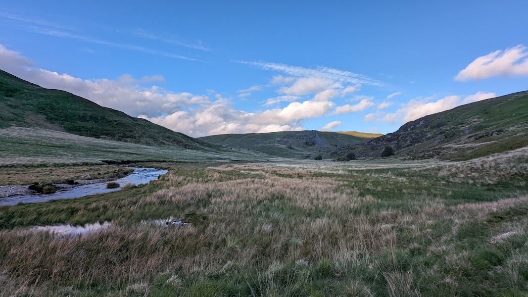 remote Hengwm Valley