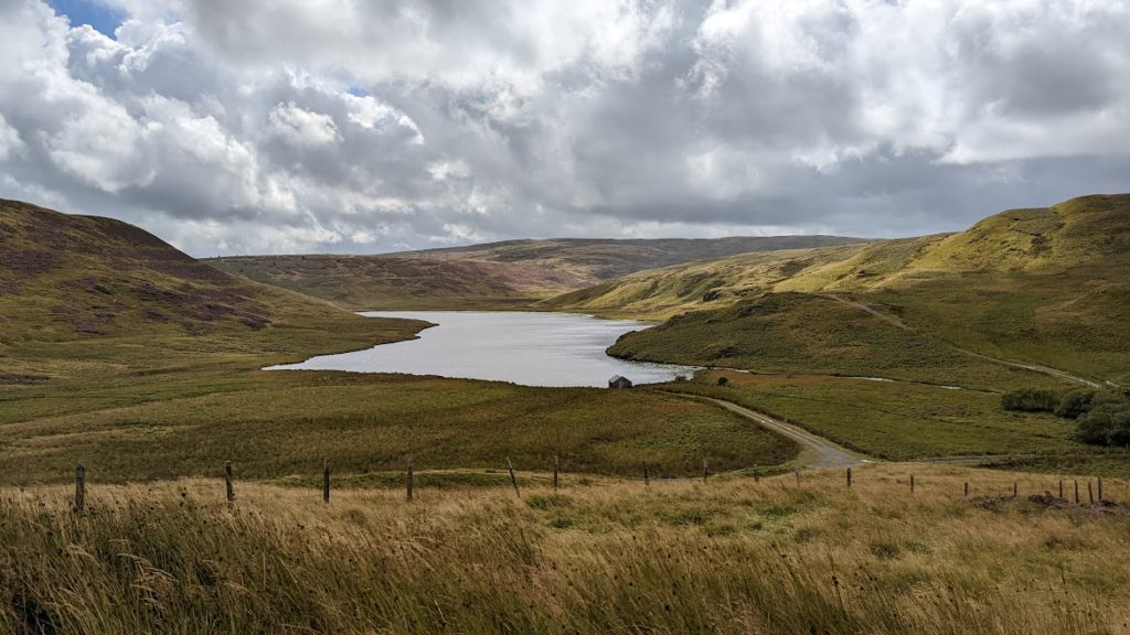 10 reasons to wild camp. Amazing view Cambrian Mountains.