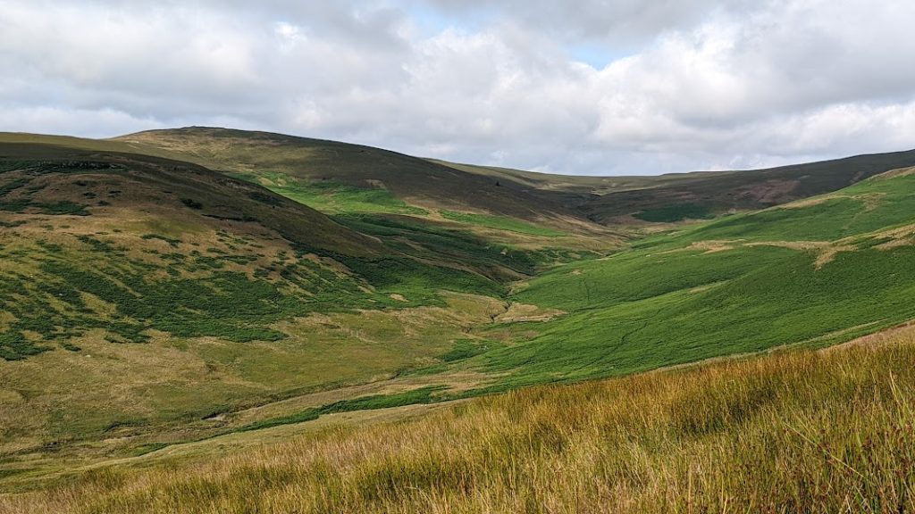 scenery Berwyn Mountains