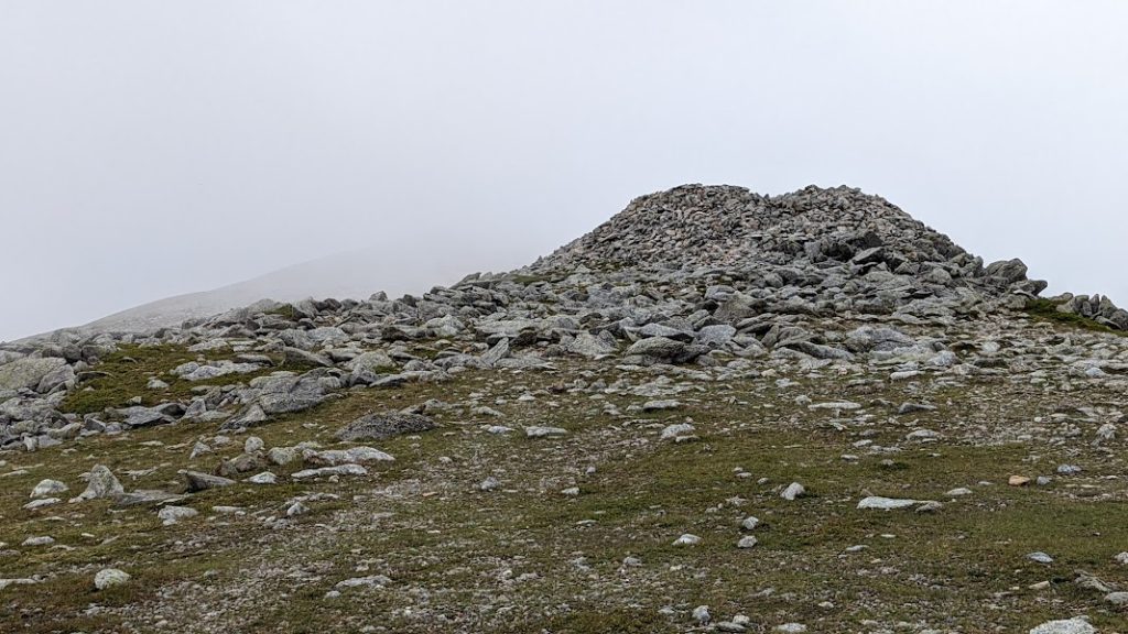 Summit Cairn Carnedd Dafydd