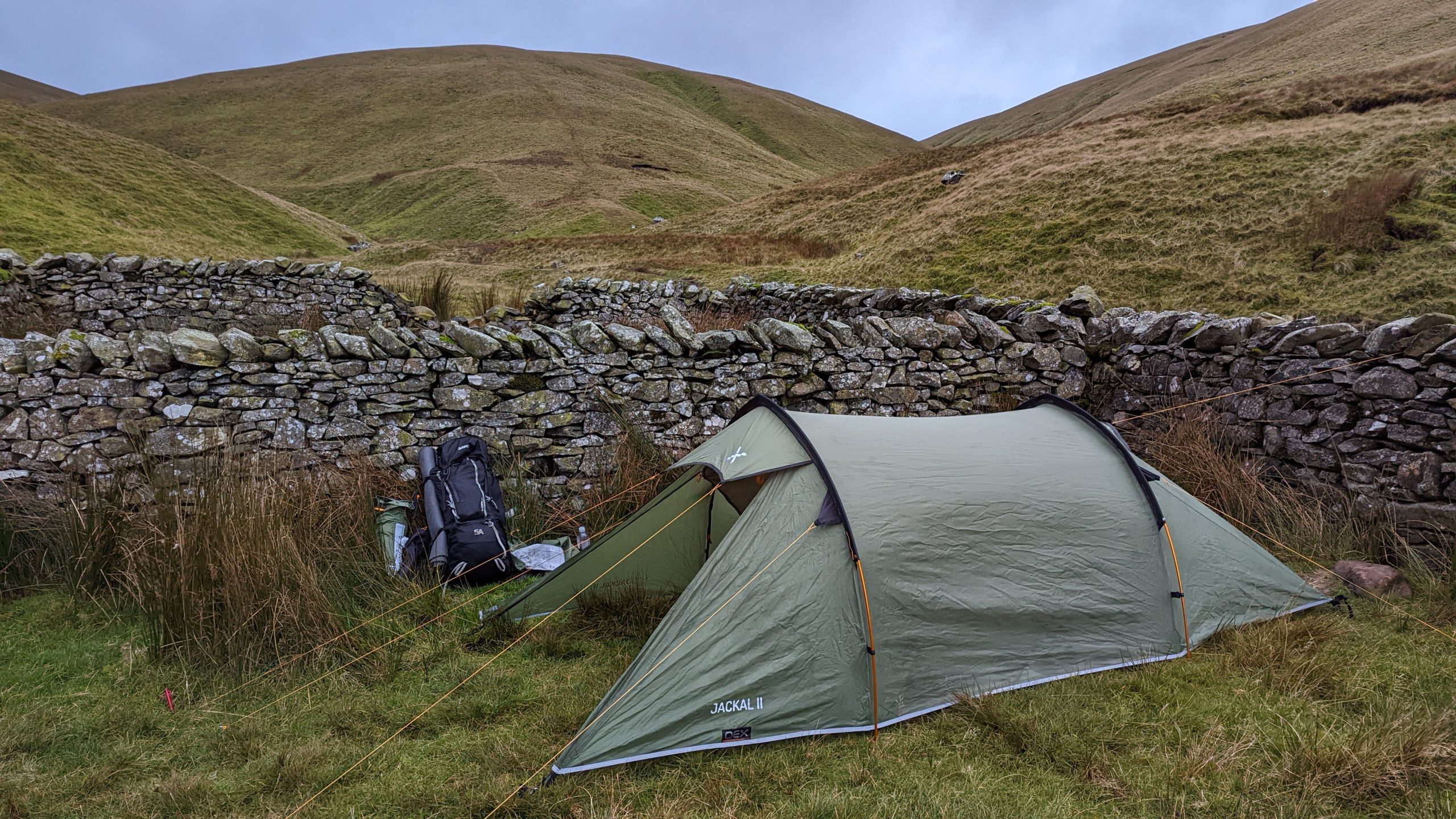 tent in sheepfold