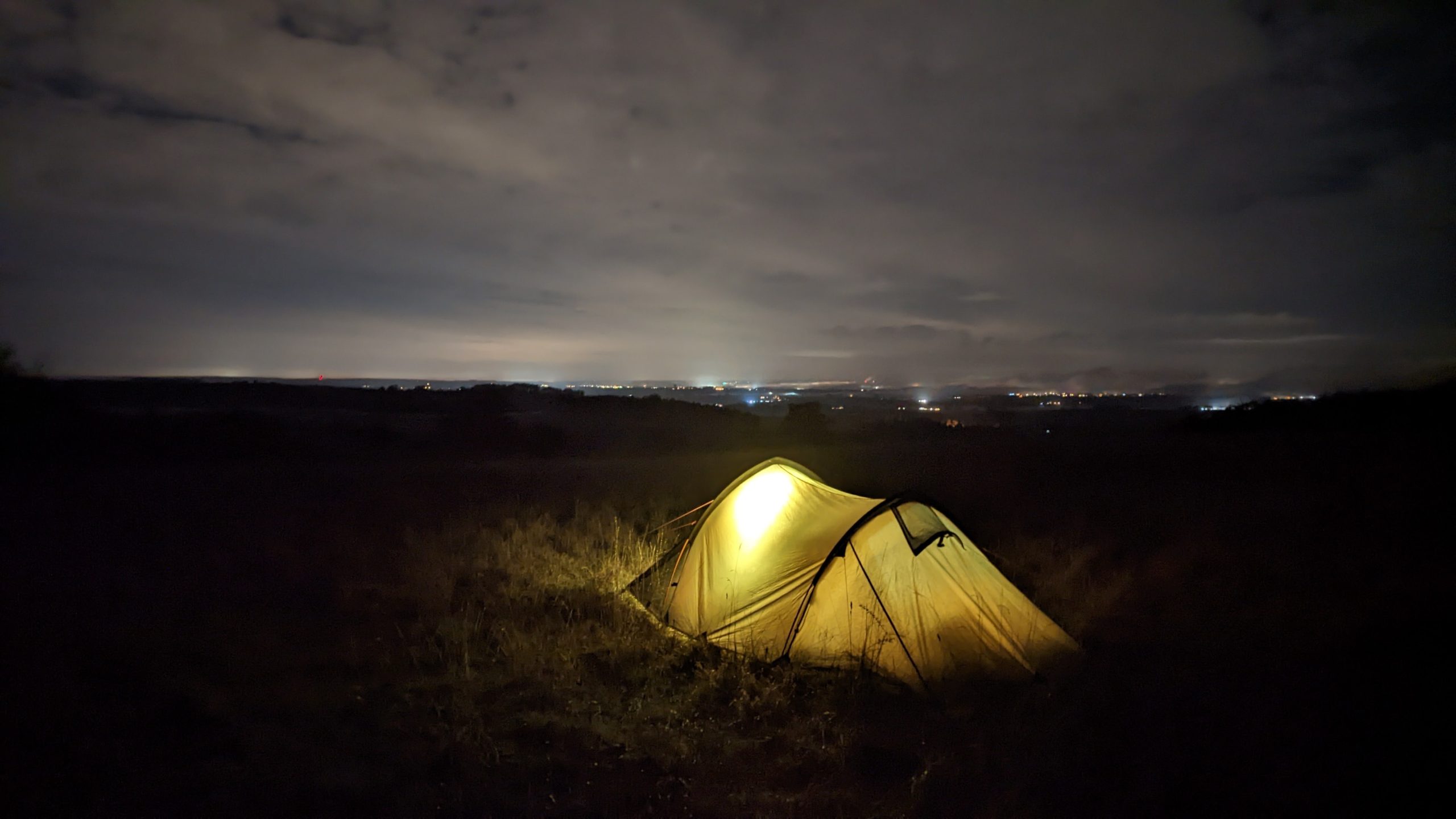 wild camping in the Chilterns