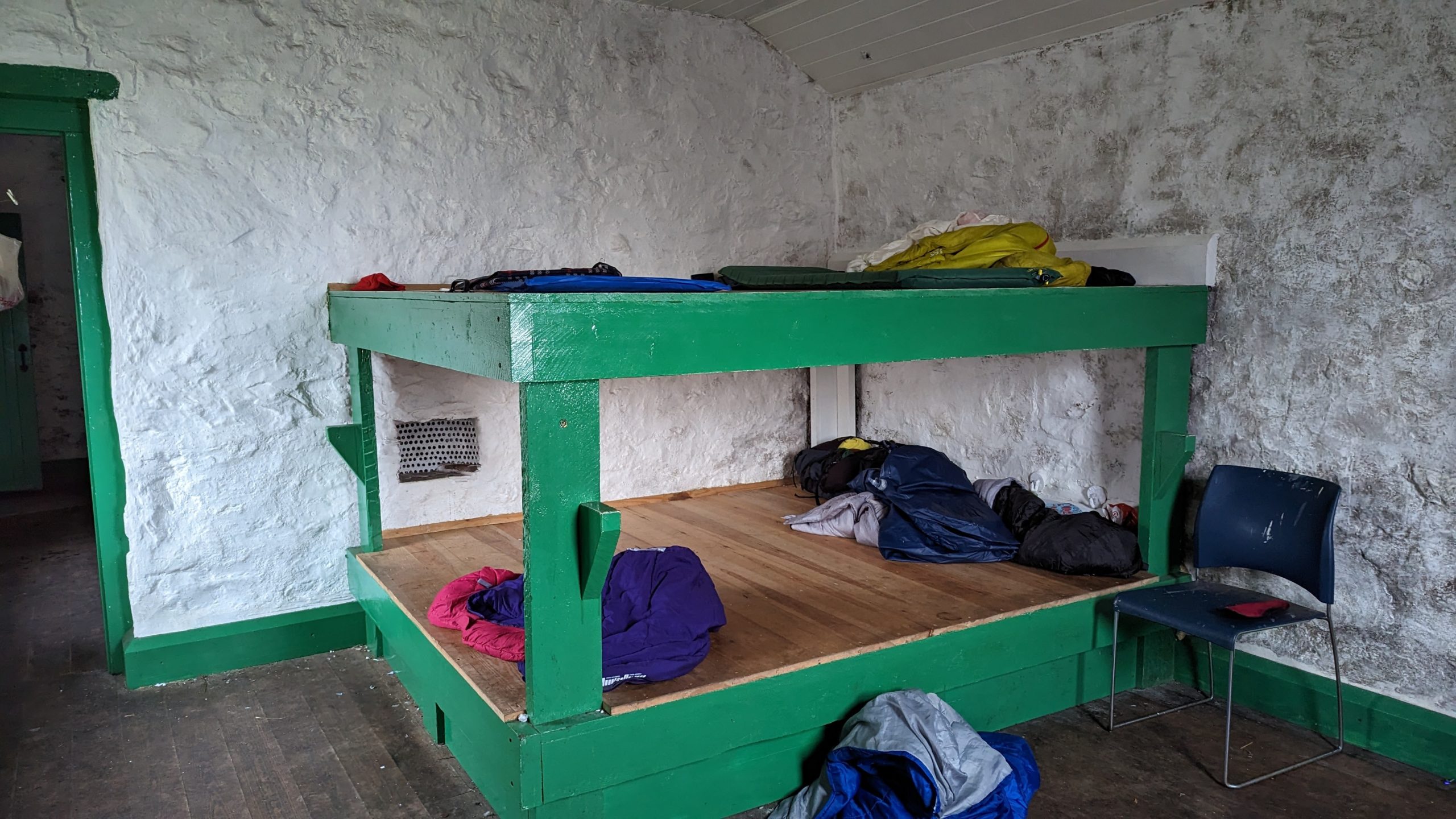 bunk at Dulyn Bothy