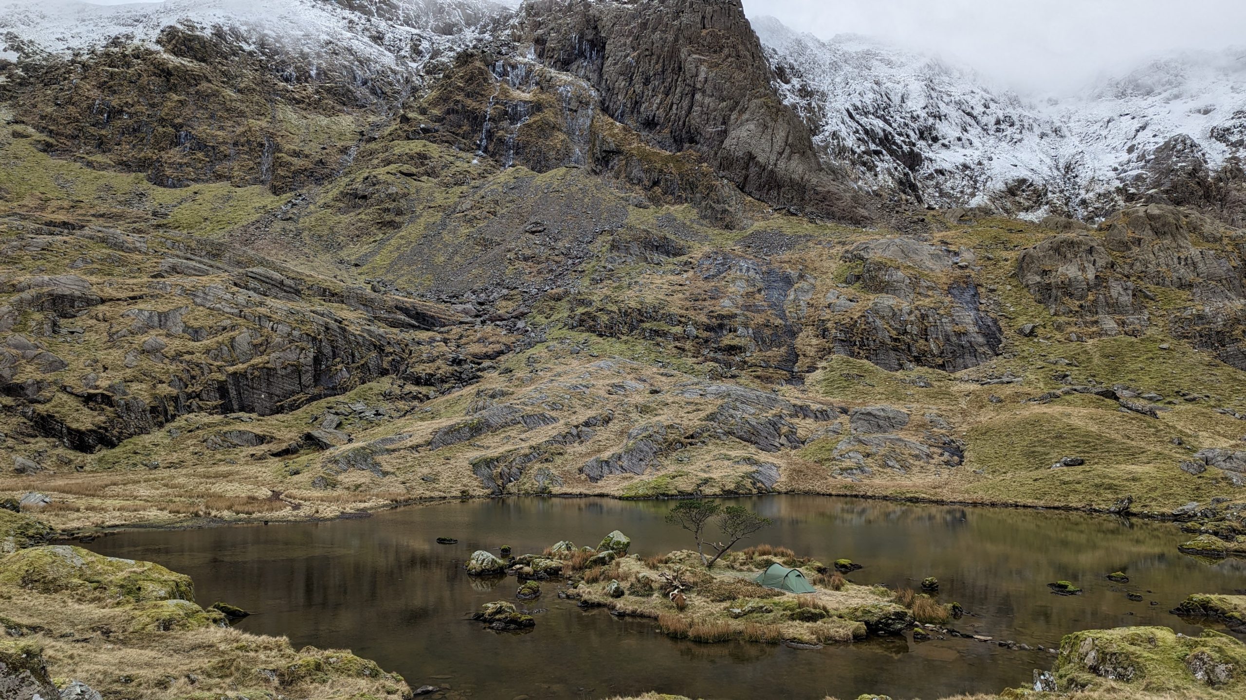 wild camping Yr Wydffa ( Snowdon )