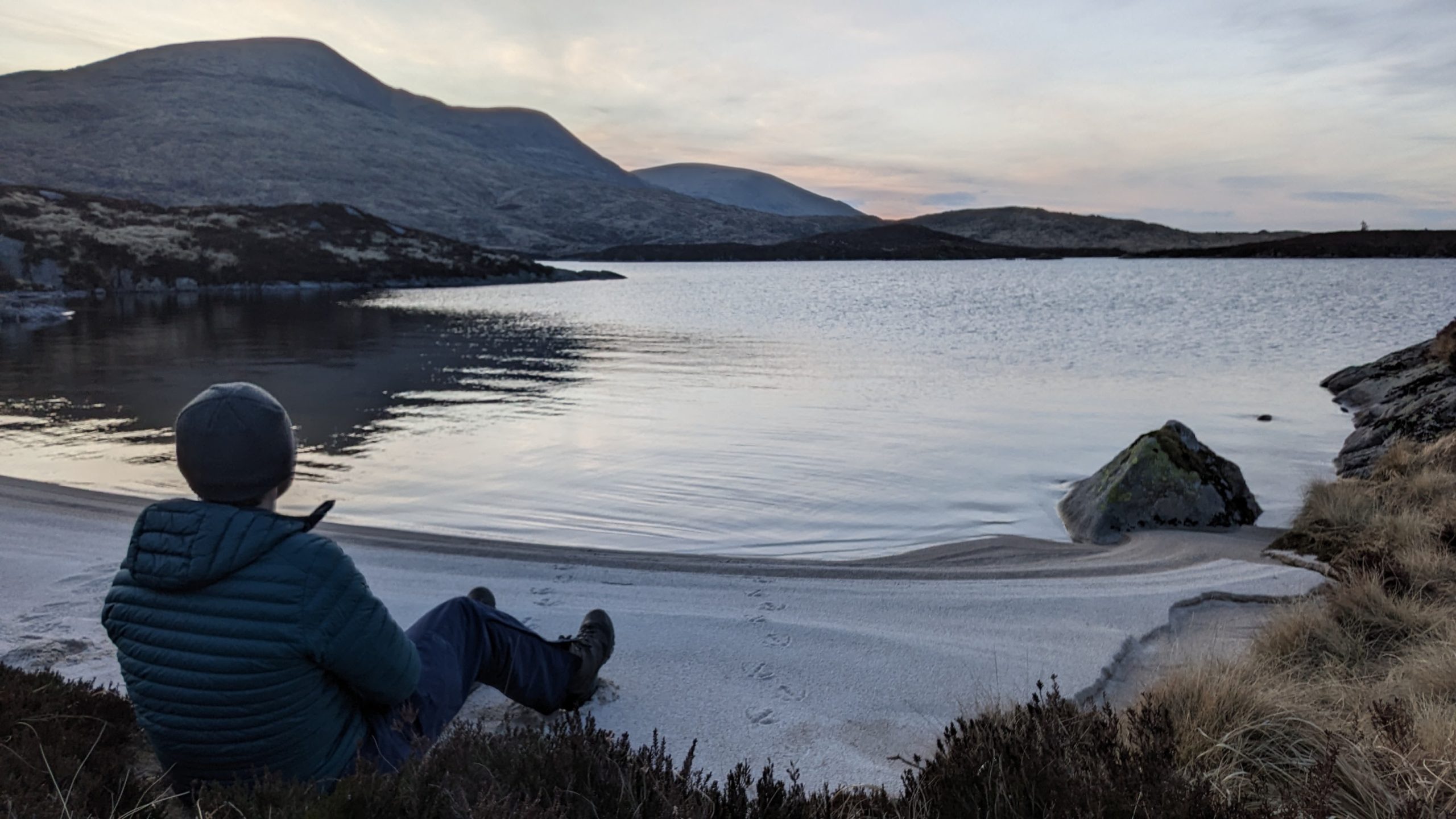 Beach Loch Enoch