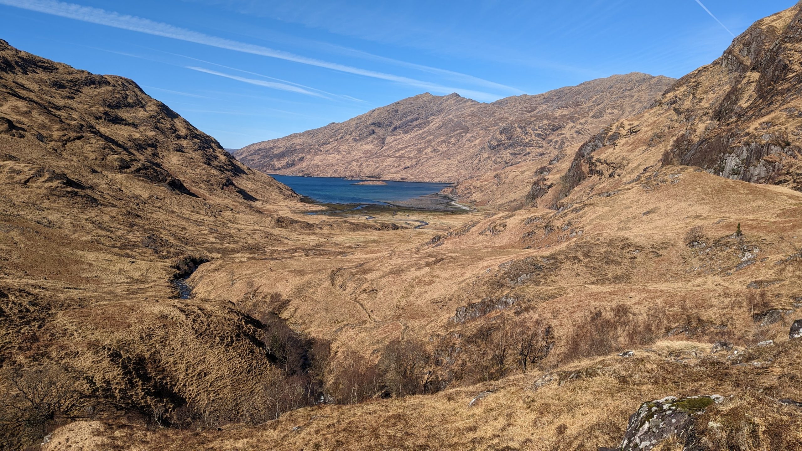 Hiking across Knoydart