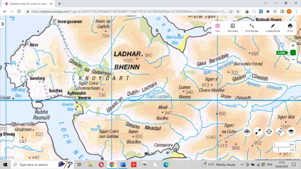 hike across Knoydart