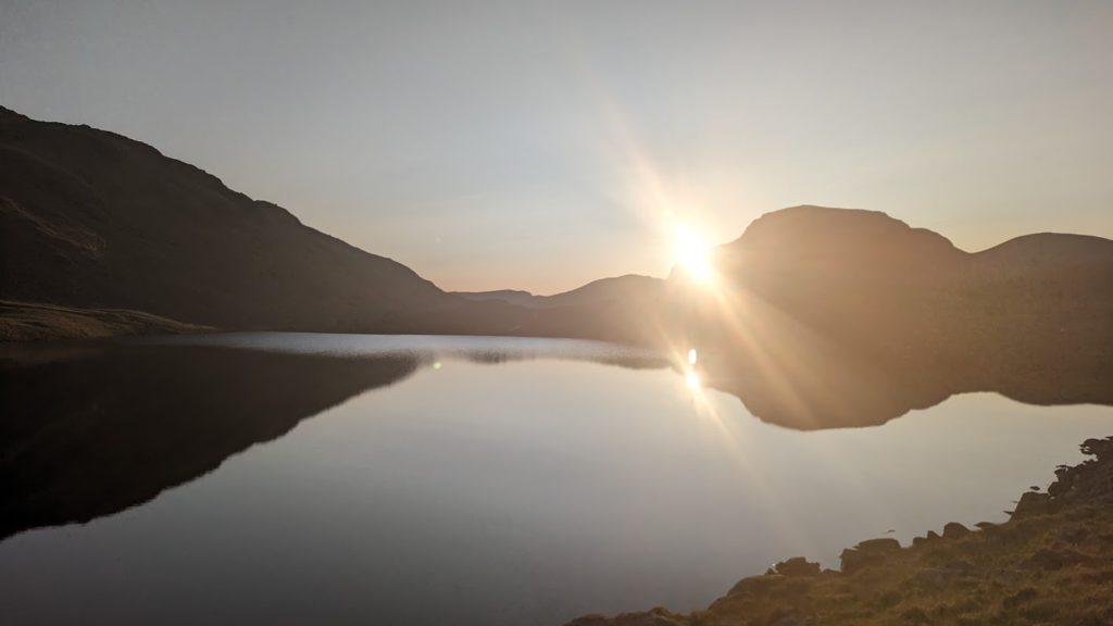 wild camp Sprinkling Tarn