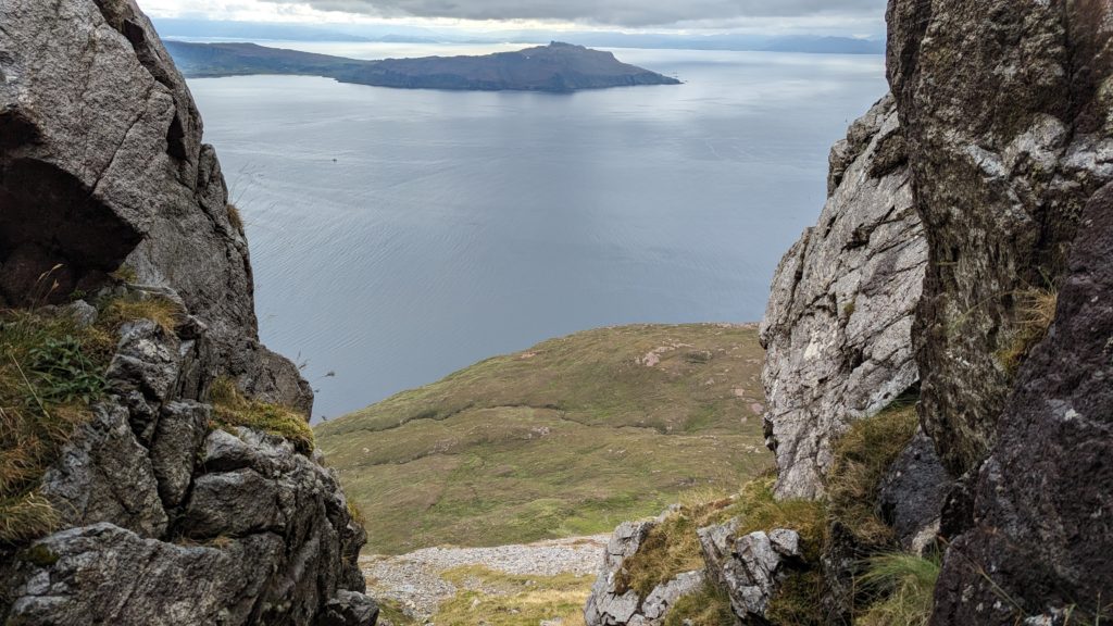 Rum Cuillin from Dibidil Bothy