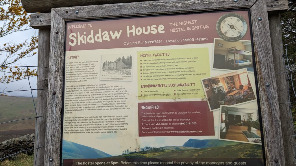 Skiddaw House Hostel