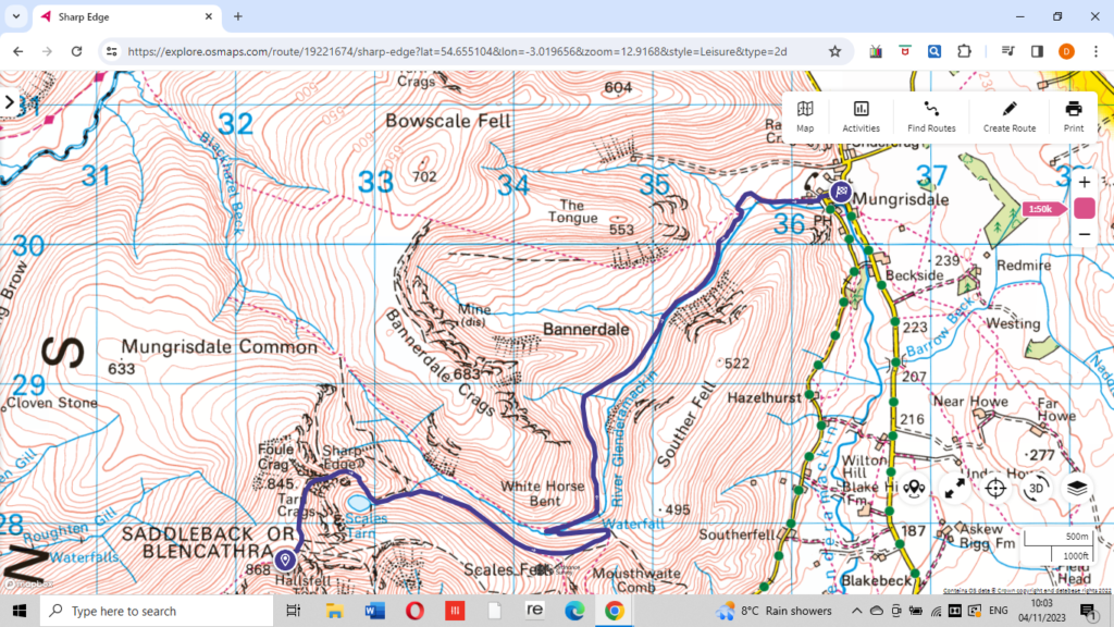 Sharp Edge map