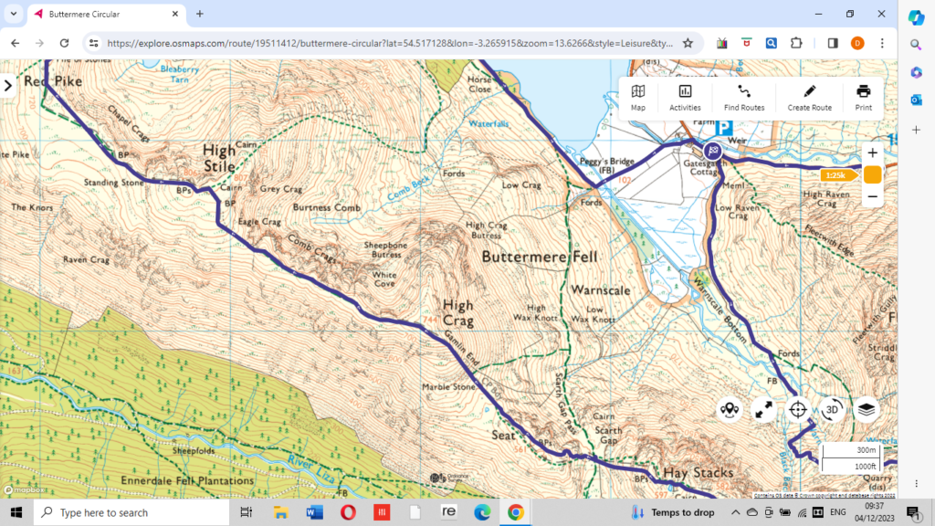 Buttermere circular walk