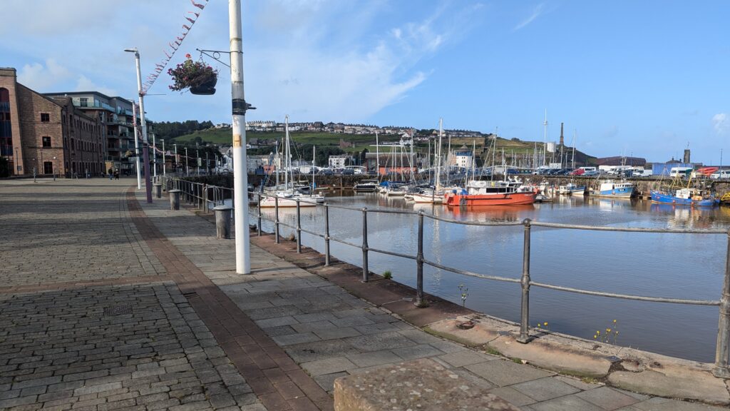 coast path at Whitehaven