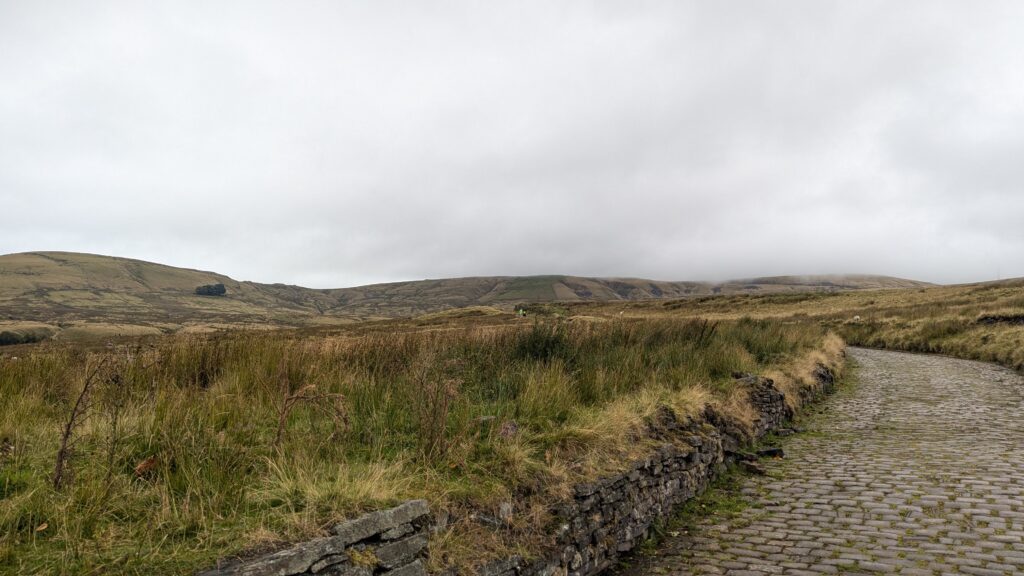 good walk in the hills near Manchester.