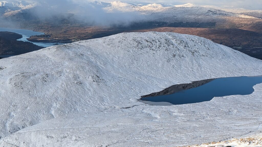 view from Ben Nevis